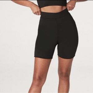 Meshki Black Women's Bike Shorts